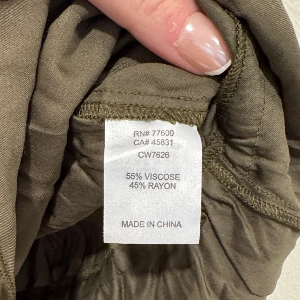 Chaser Dark Olive Women's Blouse - Picture 4 of 7